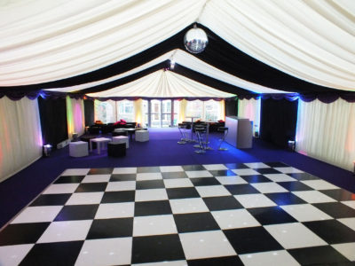 Black and White Dancefloor